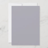 Lilac Zacht Bruidsbloesem Kaart (Achterkant)