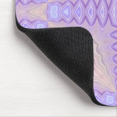 Lilac Zijde Abstract Twee Kerstcadeau Muismat (Hoek)