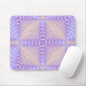 Lilac Zijde Abstract Twee Kerstcadeau Muismat (Met muis)