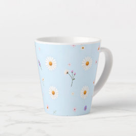 Lilacbloemetjes Latte Mok