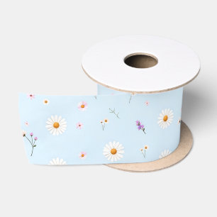 Lilacbloemetjes Satijnen Lint