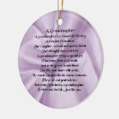   lilacGranddochter Poem Keramisch Ornament (Links)