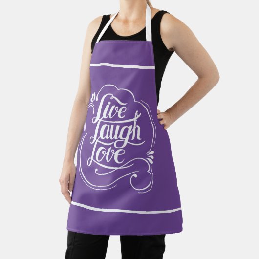 LIlach liefde Schort (Insitu)