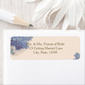 Lilacs-adreslabel Etiket (Insitu)