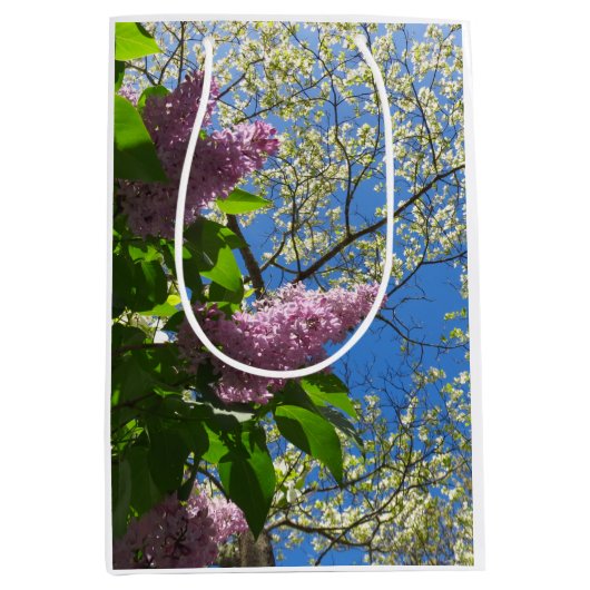 Lilacs and Cherry Blossom - Martha's Vineyard Medium Cadeauzakje (Voorkant)