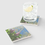 Lilacs and Cherry Blossom - Martha's Vineyard Stenen Onderzetter (Zijkant)