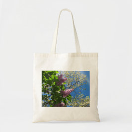 Lilacs and Cherry Blossom - Martha's Vineyard Tote Bag