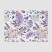 Lilacs and Peonies Floral Tissuepapier (Voorkant)