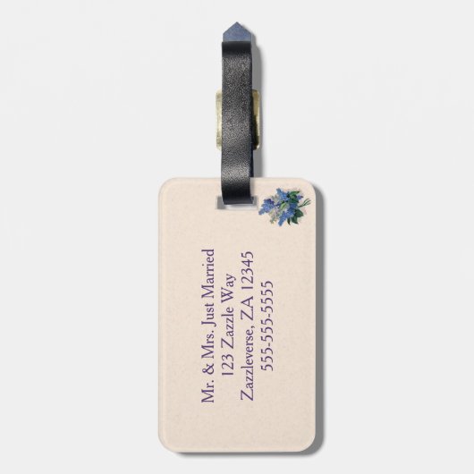  Lilacs Bagagelabel (Achterkant verticaal)