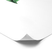 LILACS bouquet botanische druk Poster (Hoek)