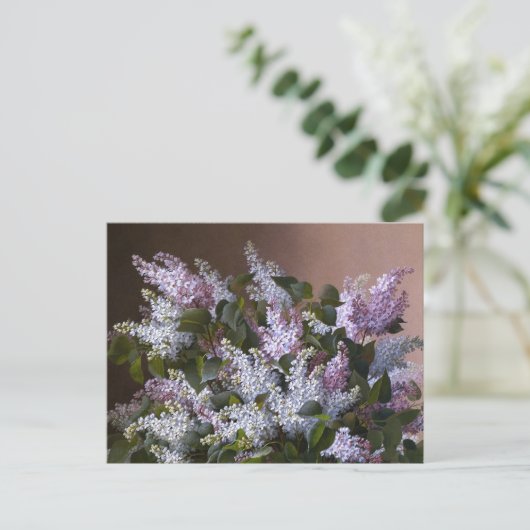  Lilacs Briefkaart (Staand voorkant)