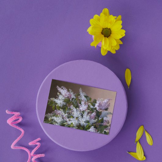 Lilacs Dank je Bedankkaart