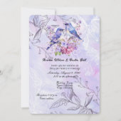 Lilacs en Bluebirds Kaart (Voorkant)