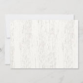 Lilacs en Butterfly | Foto uitnodiging op zaterdag (Achterkant)