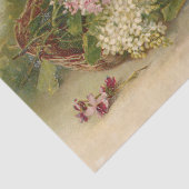 Lilacs en het Schrijven van Floral Ontkoppeling Tissuepapier (Detail)