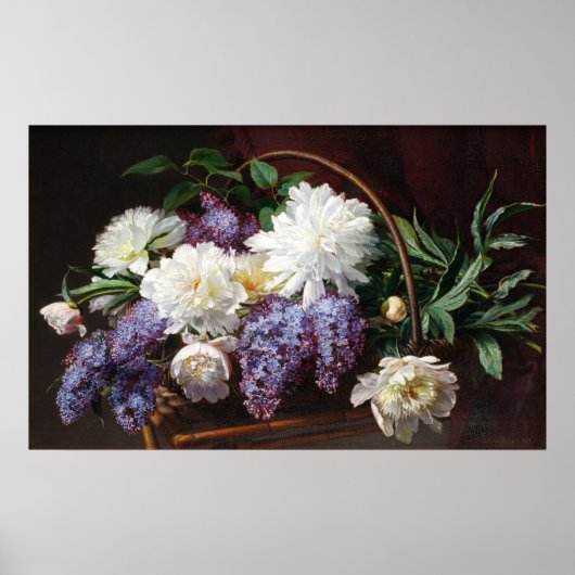 Lilacs en pinda's poster (Voorkant)