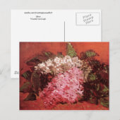 Lilacs (F286b) Van Gogh Fine Art Briefkaart (Voorkant / Achterkant)