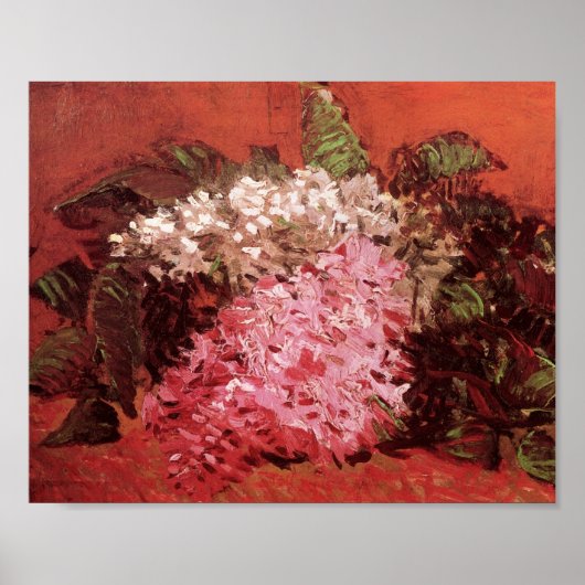 Lilacs (F286b) Van Gogh Fine Art Poster (Voorkant)