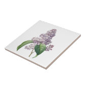 lilacs florale keramische tegel tegeltje (Zijkant)