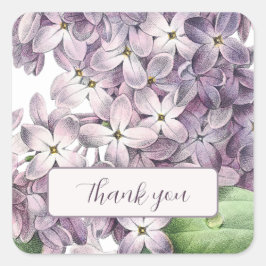  lilacs florale stickers