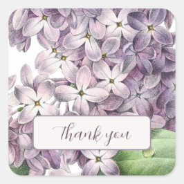 lilacs florale stickers