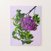 Lilacs gaat net open legpuzzel (Verticaal)