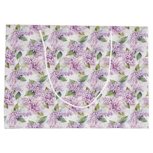 Lilacs Gift Bag Groot Cadeauzakje (Achterkant)