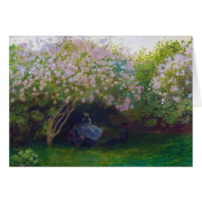 Lilacs, Grey Weather Claude Monet (Voorkant Horizontaal)