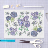 Lilacs & Hydrangeas - Decoupage Tissue Paper Tissuepapier (Craft)