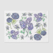 Lilacs & Hydrangeas - Decoupage Tissue Paper Tissuepapier (Voorkant)
