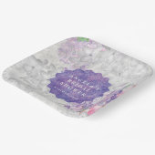 Lilacs in Bloom Lente Bruiloft Evenement Papieren Bordje (Gebogen)