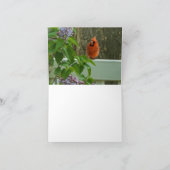 Lilacs in de lente kaart (Binnen)