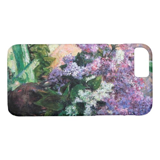 Lilacs in een raam, Mary Cassatt Case-Mate iPhone Case (Achterkant (Horizontaal))