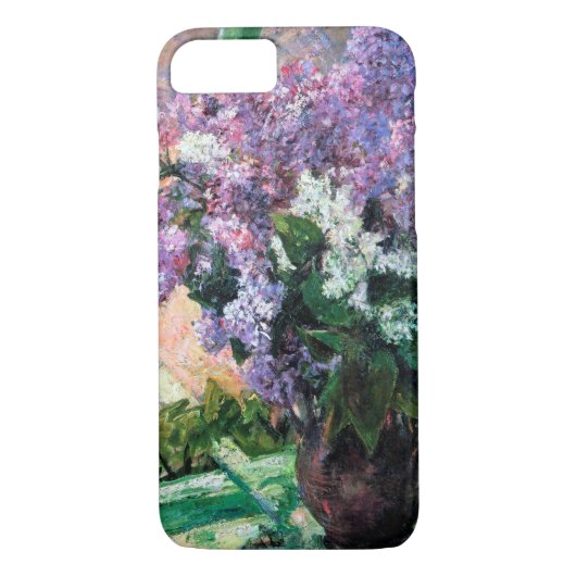 Lilacs in een raam, Mary Cassatt Case-Mate iPhone Case (Achterkant)