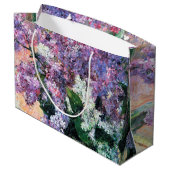 Lilacs in een raam, Mary Cassatt Groot Cadeauzakje (Achterkant Gekanteld)