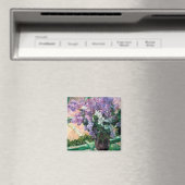 Lilacs in een raam, Mary Cassatt Magneet (Insitu (Vaatwasser))