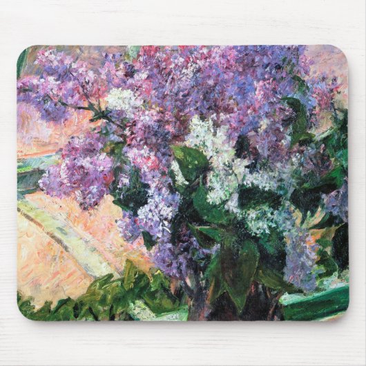Lilacs in een raam, Mary Cassatt Muismat (Voorkant)