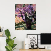 Lilacs in een raam, Mary Cassatt Poster (Thuiskantoor)