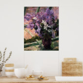 Lilacs in een raam, Mary Cassatt Poster (Keuken)