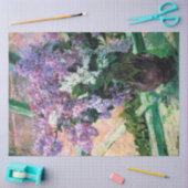 Lilacs in een raam, Mary Cassatt Tissuepapier (Craft)