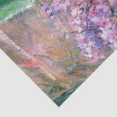 Lilacs in een raam, Mary Cassatt Tissuepapier (Detail)