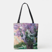 Lilacs in een raam, Mary Cassatt Tote Bag (Achterkant)