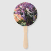 Lilacs in een raam van Mary Cassatt Handwaaier (Voorkant)