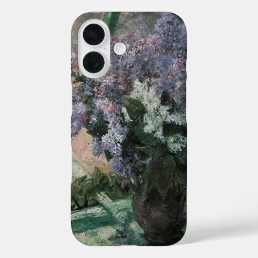 Lilacs in een raam van Mary Cassatt,  Kunst Case-Mate iPhone Case (Achterkant)