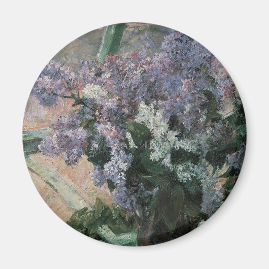 Lilacs in een raam van Mary Cassatt,  Kunst Magneet (Voorkant)