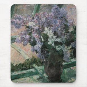 Lilacs in een raam van Mary Cassatt,  Kunst Muismat