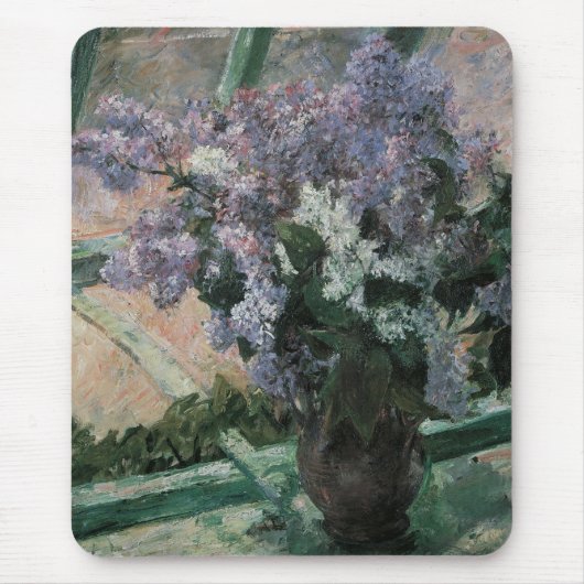 Lilacs in een raam van Mary Cassatt,  Kunst Muismat (Voorkant)