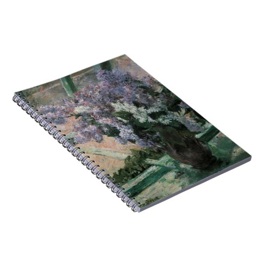 Lilacs in een raam van Mary Cassatt,  Kunst Notitieboek (Rechterzijde)