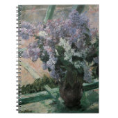 Lilacs in een raam van Mary Cassatt,  Kunst Notitieboek (Voorkant)