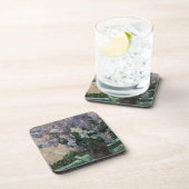 Lilacs in een raam van Mary Cassatt,  Kunst Onderzetter (Rechterzijde)